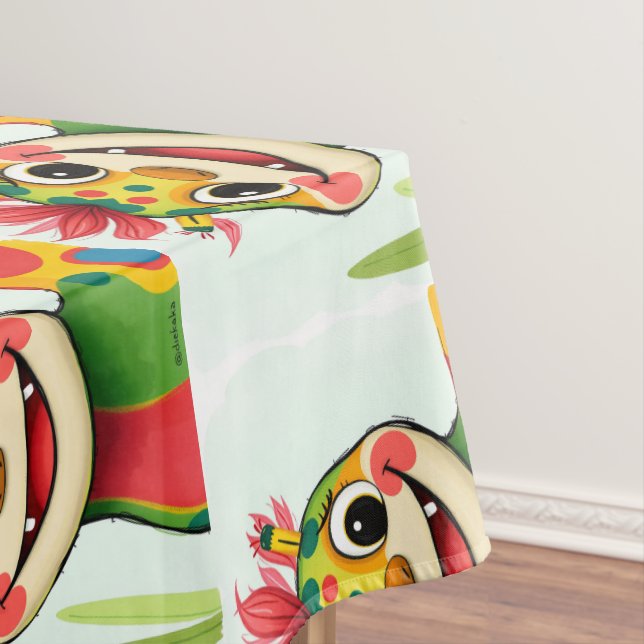 Mantel „Fröhlicher Dschungeldrache – Bunt und Glücklich“ (In Situ)