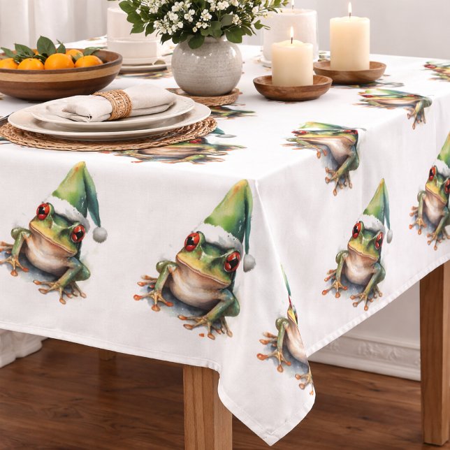 Mantel Frolic Navidades Frog (Subido por el creador)