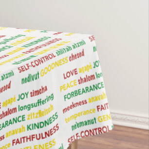 Mantel FRUTA espiritual del cristiano del ESPÍRITU