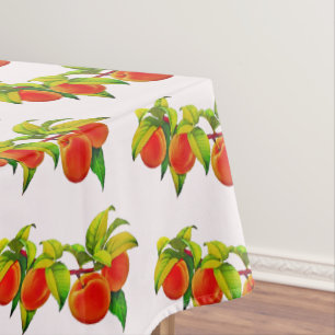 Mantel Fruta vintage en albaricoques de durazno