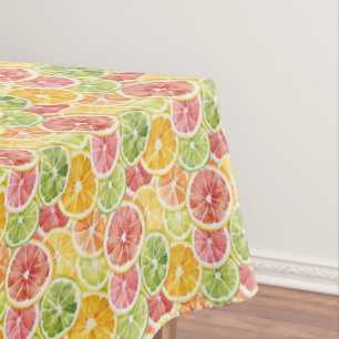 Mantel Frutas Cítricas Lima Limón Naranja Toronja