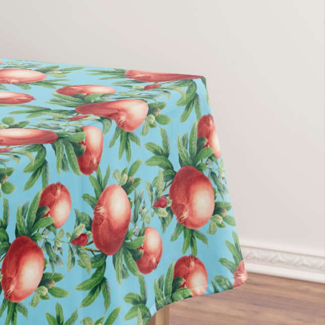 Mantel Frutas de granada roja y hojas verdes (In Situ)