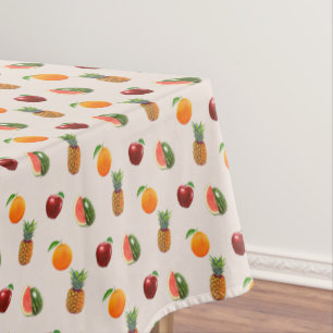 Mantel Frutas surtidas sobre beige claro