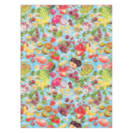 Mantel Frutas tropicales para el agua de la boca