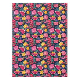 Mantel Frutas y flores tropicales