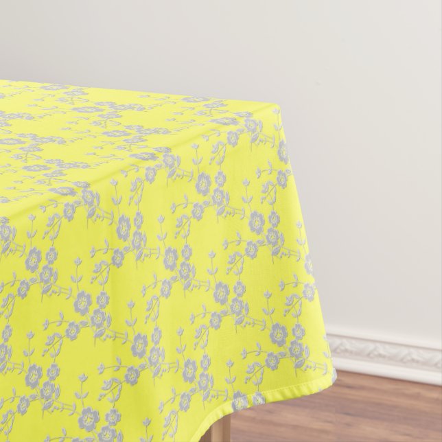 Mantel FS Style 1-amarillo-blanco 2-52x70 TABLECLOTH (In Situ)