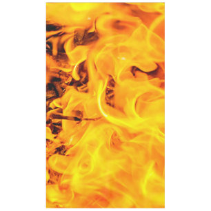 Mantel Fuego Y Flores