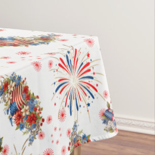 Mantel Fuegos artificiales desencadenan Fiesta de indepen