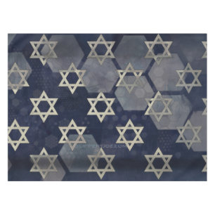 Mantel Fuerte vibración de Hanukkah de SlipperyJoe's estr