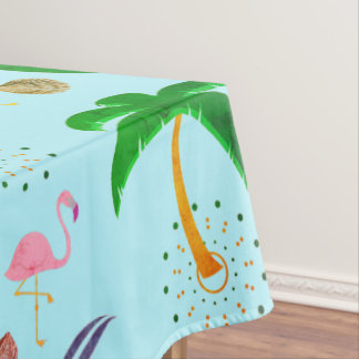 Mantel Fun Beachy Summertime Tablecloth