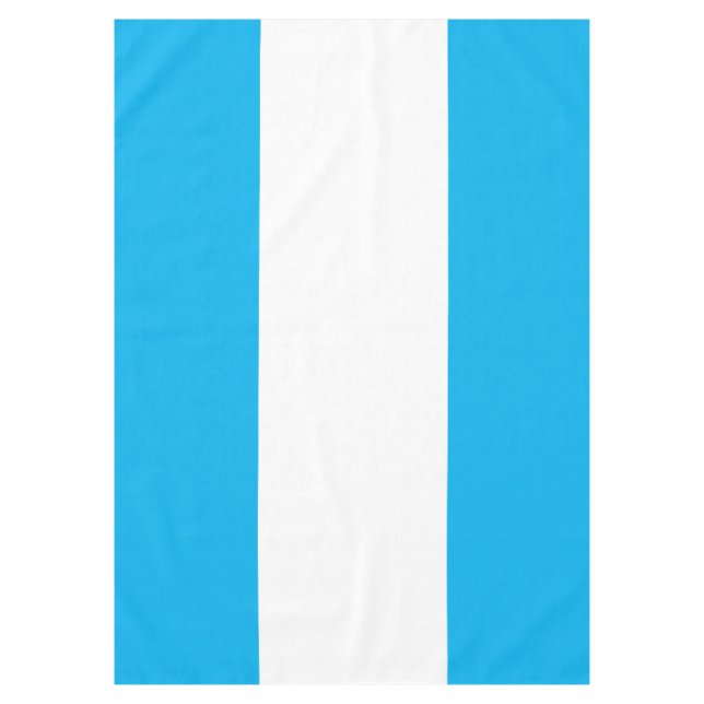 Mantel Fun Bright Sky Blue White Wide Nauts (Anverso)