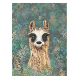 Mantel Funny Alpaca Tablecloth