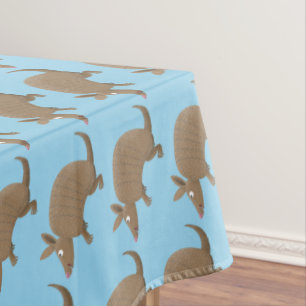 Mantel Funny armadillo feliz personalizado ilustracion
