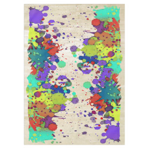 Mantel FUNNY COLOR SPLASH I + tus ideas