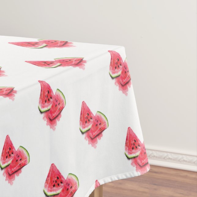 Mantel Funny Kitchen Tablecloth con una dulce sandía (In Situ)