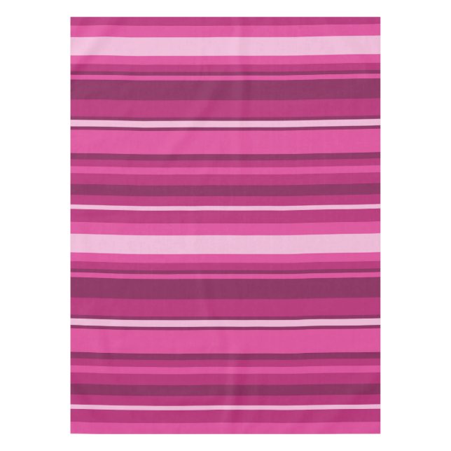 Mantel Fuschia stripes (Anverso)