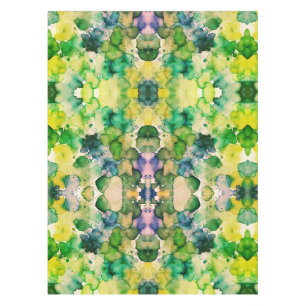 Mantel Fusión de acuarela verde