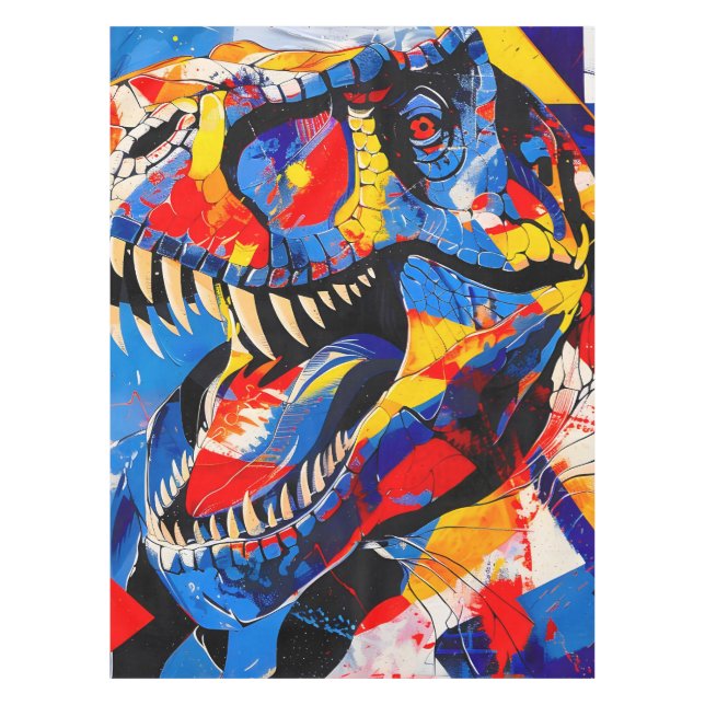 Mantel Fusión de dinosaurios T-rex de Wild Retro (Anverso)