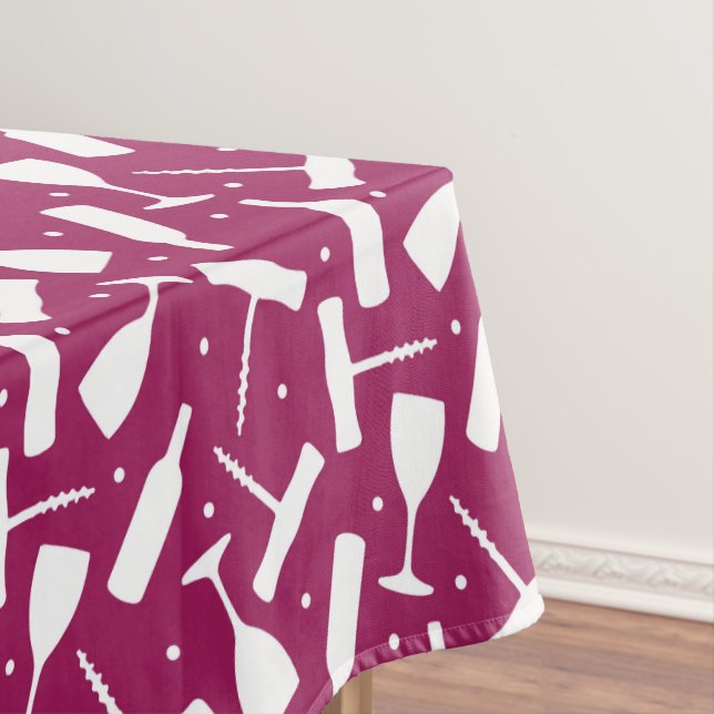 Mantel Gafas y botellas de vino de Borgoña (In Situ)