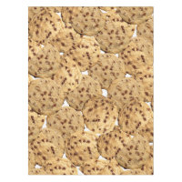 Galletas de microprocesador de chocolate hechas en