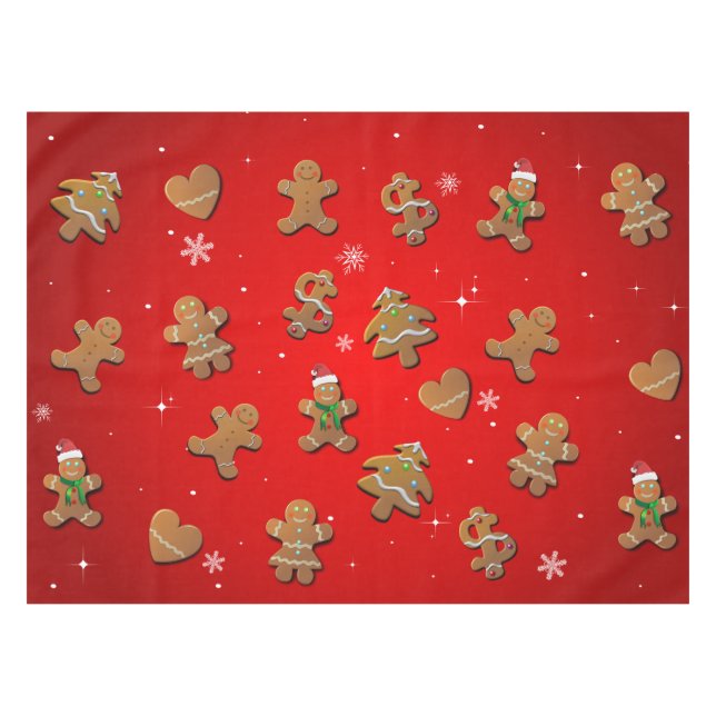 Mantel Galletas del pan de jengibre (Frente (Horizontal))