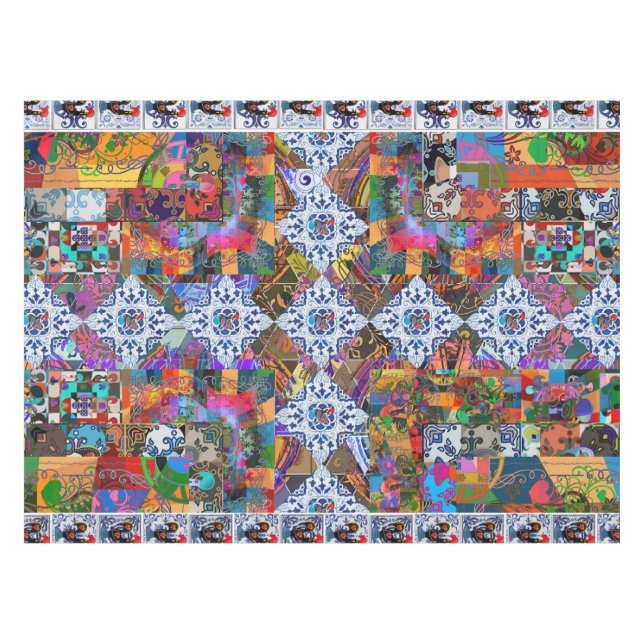 Mantel Galo de Barcelos, Portugal (Frente (Horizontal))