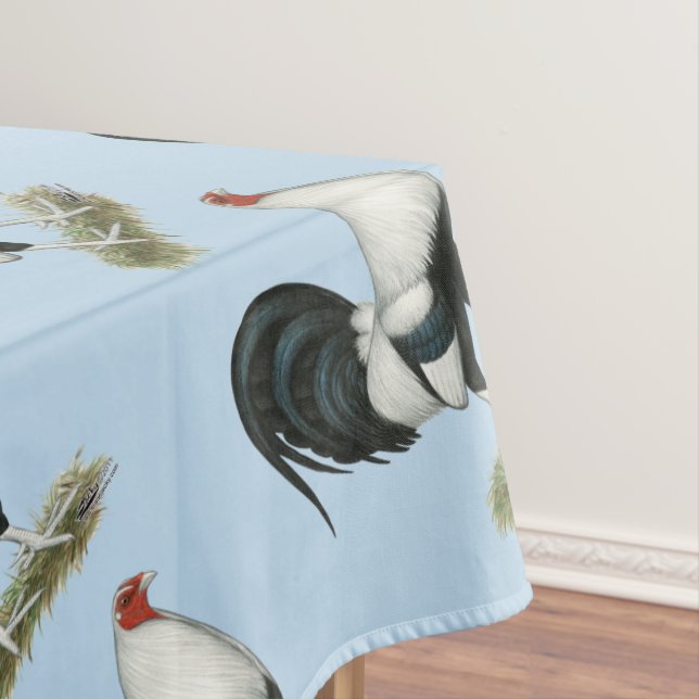 Mantel Gamecock plateado (In Situ)
