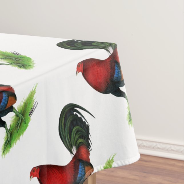 Mantel Gamecock:Rojo Oscuro (In Situ)