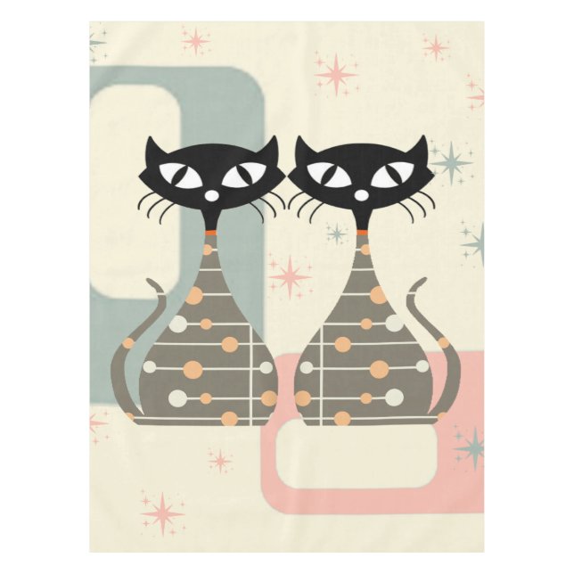 Mantel Gato de mediados del siglo (Anverso)