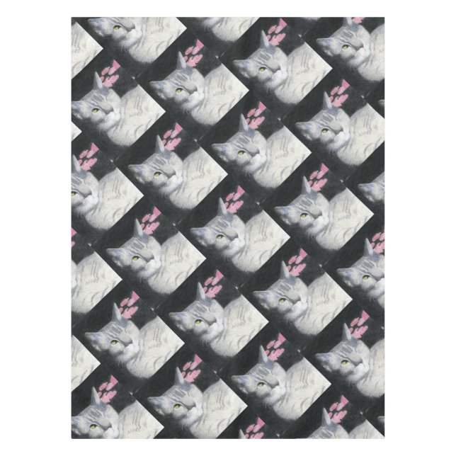 Mantel Gato de tabla (Anverso)