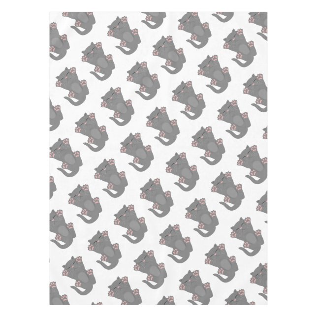 Mantel Gato durmiendo (Anverso)