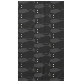 Mantel Gato negro, gatito lindo, diversión espumocrática