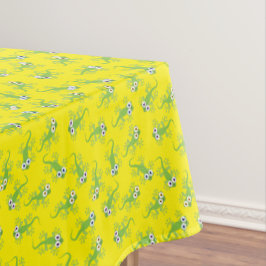Mantel Gecko Lizards Birthday Party Cute Kids Tablecloth