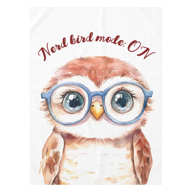 Mantel Geek Nerd Bird (Anverso)