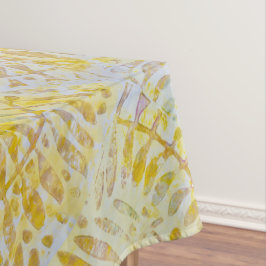 Mantel Gelli Printed Golden Leaves