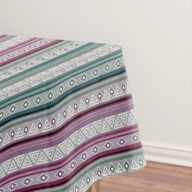 Mantel geometric ethnic tribal pattern of American Indian (In Situ)