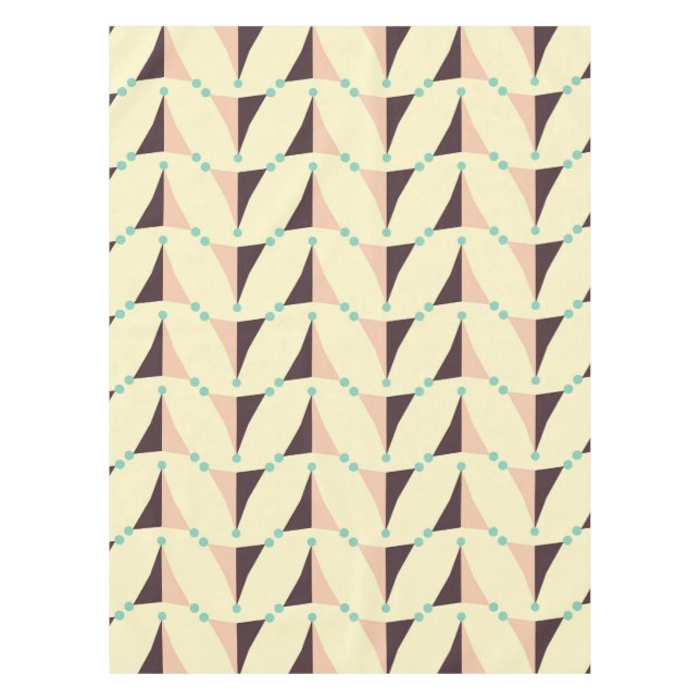Mantel Geometric pattern in retro vibe (Anverso)