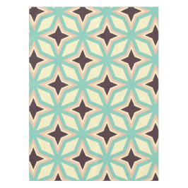 Mantel Geometric pattern with alternating dark star shape