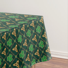 Mantel Geometric St Patricks day Celtic Triskele Shamrock