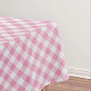 Mantel Geométrico del patrón de chequeos de Gingham grand