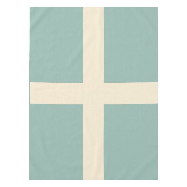 Mantel Geométrico moderno de mediados de siglo  (Anverso)