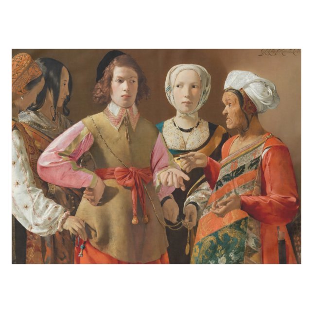 Mantel Georges de la Tour - The Fortune Teller (Frente (Horizontal))