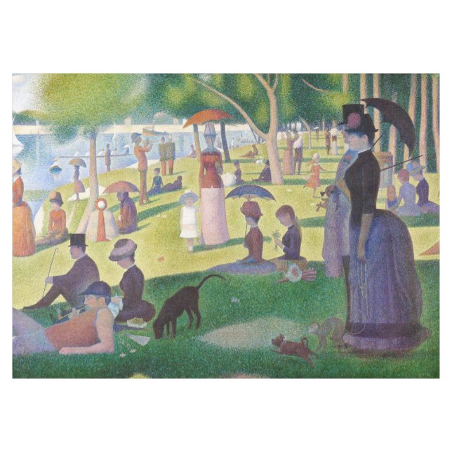 Mantel Georges Seurat - Domingo en La Grande Jatte (Frente (Horizontal))
