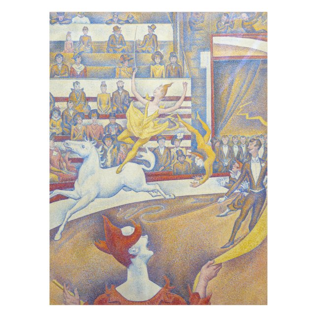 Mantel Georges Seurat - El circo (Anverso)