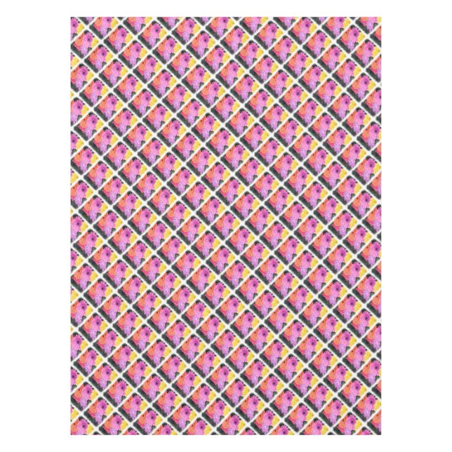 MANTEL GERBERS COLORIDOS (Anverso)