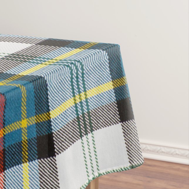 Mantel Gillies Vestió Tartán Antiguo (In Situ)