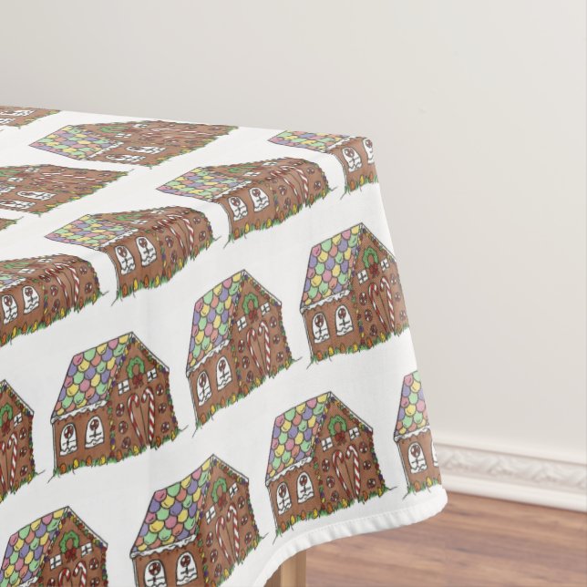 Mantel Gingerbread House Navidades Candy Holiday Sweet (In Situ)