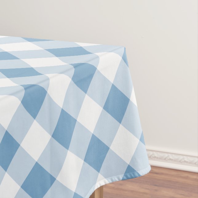Mantel Gingham Azul (In Situ)