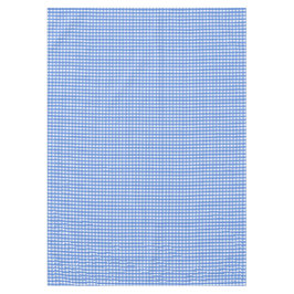 Mantel Gingham blanco y azul francés