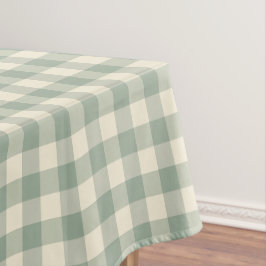 Mantel Gingham Casi Despierto - A lo largo del río a cuad